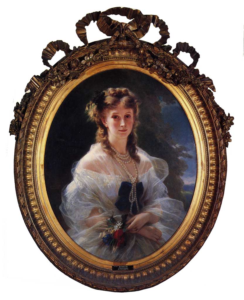 Franz Xaver Winterhalter Princess Sophie Troubetskoi, Duchess de Morny